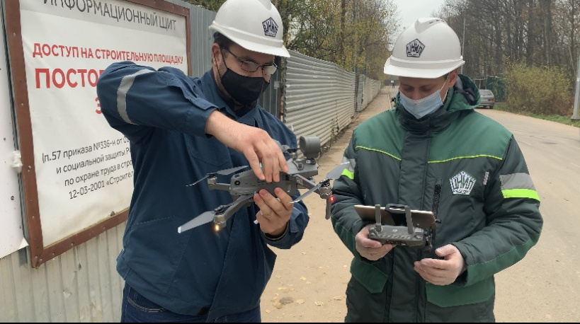  На строительных площадках Подольска запустят дроны с громкоговорителями для информирования рабочих о соблюдении санитарных требований