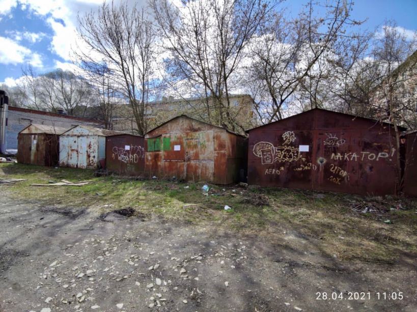 Демонтаж незаконных строений произвели в Климовске