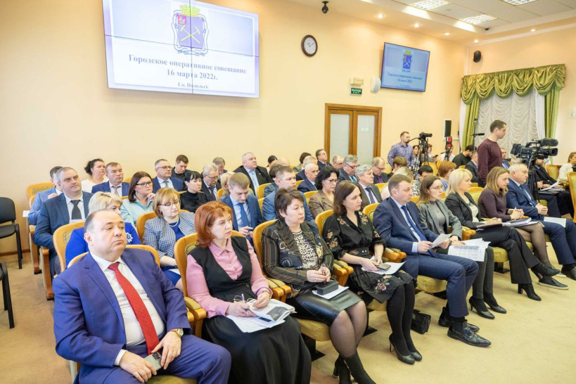 Основные вопросы аппаратного совещания в администрации Подольска 16 марта касались социально-экономической обстановки