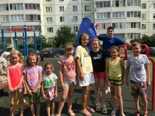 Более 70 жителей Большого Подольска приняли участие в акции «Спорт в каждый двор»