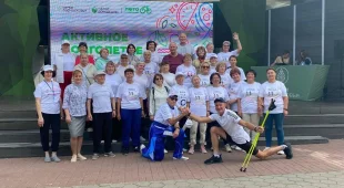 Долголеты из Подольска приняли участие в масштабном спортивном празднике
