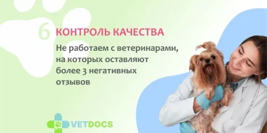 Ветеринарная клиника Vetdocs на Большой Серпуховской улице фотография 6